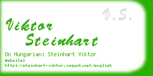 viktor steinhart business card
